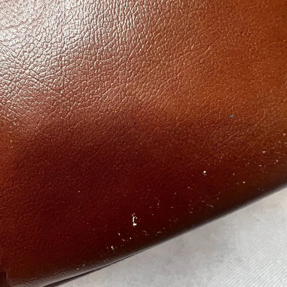 Handbag with Metal Handles and Gold Chain Clutch - Picture 8 of 8